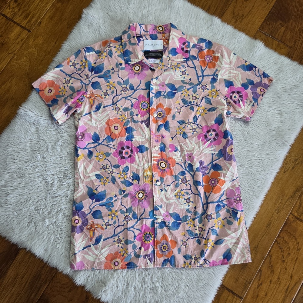 Selected People x Liberty London Button Up Shirt Unisex Nonbinary Women's 16